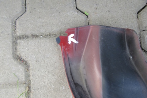 Spoiler dokładka dyfuzor zderzak tył RENAULT CLIO 4 IV