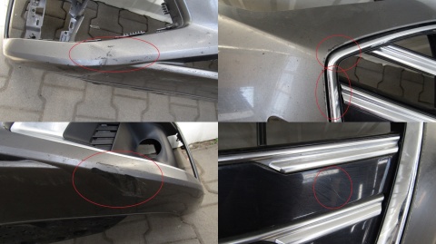 Zderzak przód przedni Audi A4 B9 8W0 Lift 19-