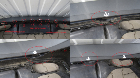 Zderzak tył tylny Mercedes E W213 213 AMG LIFT SEDAN 20-