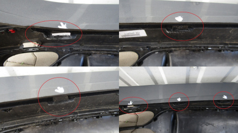 Zderzak tył tylny Mercedes E W213 213 AMG LIFT SEDAN 20-