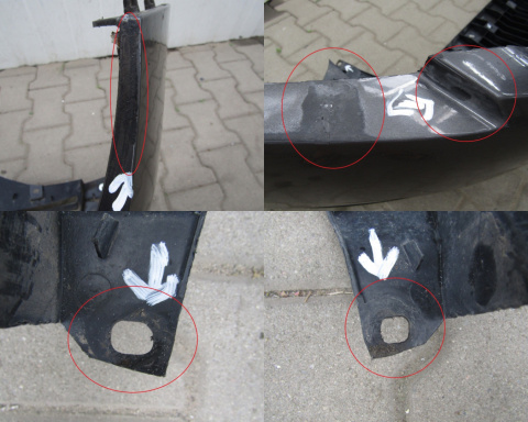 Zderzak przód przedni Peugeot 308 II 2 Lift 17-