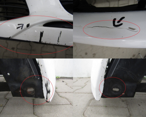 Zderzak przód przedni Peugeot 308 II 2 Lift 17-