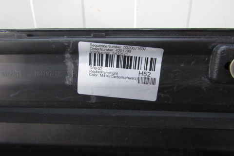 Listwa progowa lewa BMW IX3 i X3 G08 Led M Pakiet