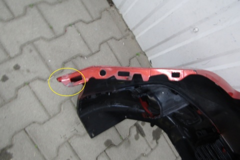 Zderzak przód przedni Peugeot 2008 I 13-16