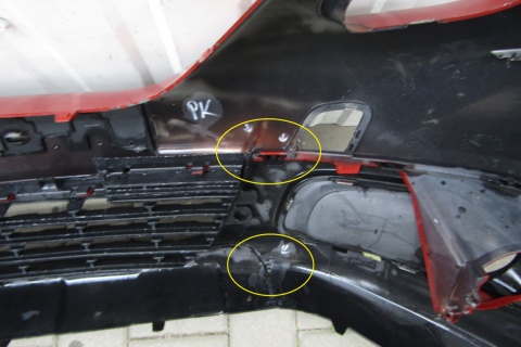 Zderzak przód przedni Peugeot 2008 I 13-16