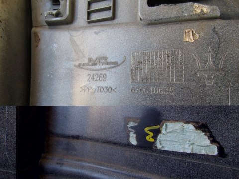 Listwa progowa lewa Maserati Quattroporte VI M156