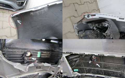 Zderzak przód przedni Ford Galaxy Mk3 S-MAX III LIFT 19-