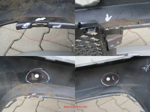 Zderzak przód przedni Mercedes SLK 172 11-15