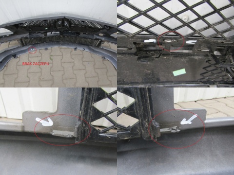 Zderzak przód przedni Mercedes SLK 172 11-15