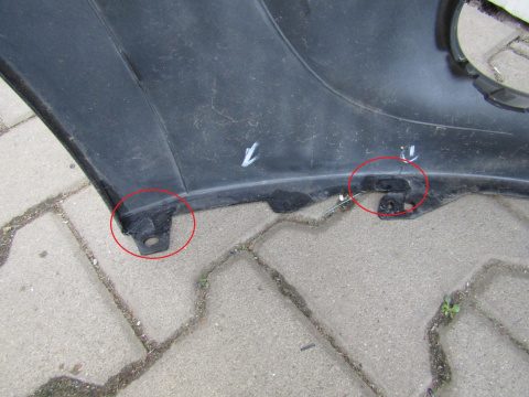 Zderzak przód przedni Renault Megane Coupe 3 III Lift 12-