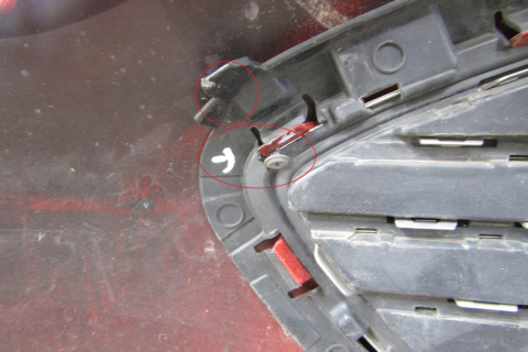 Zderzak przód Ford Fiesta Mk8 VIII 17-