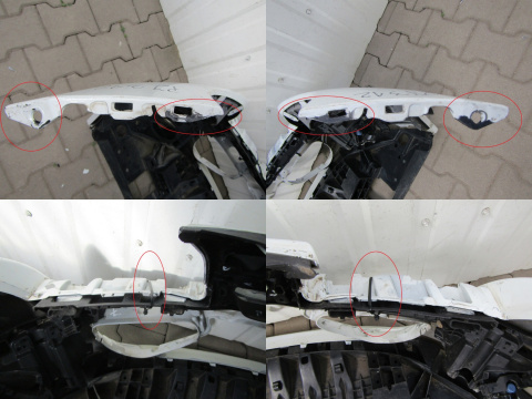Zderzak przód przedni Renault Megane Coupe Cabrio 3 III Lift 12-