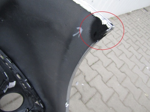 Zderzak przód przedni Toyota Yaris 3 III Lift 17-