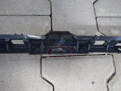 Zderzak tył tylny Audi Q7 4L0 S Line 05-09 - 4 PDC