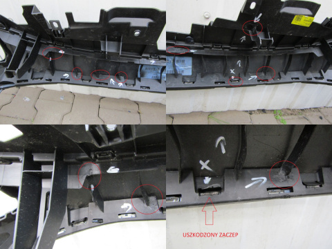 Zderzak przód przedni Ford Fiesta MK8 VIII ACTIVE LIFT 21-