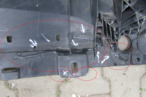 Zderzak przód Mercedes B-Klasa W246 246 AMG Lift 14-