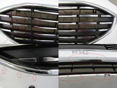 Zderzak przód Ford Fiesta MK8 VIII LIFT 21- PDC