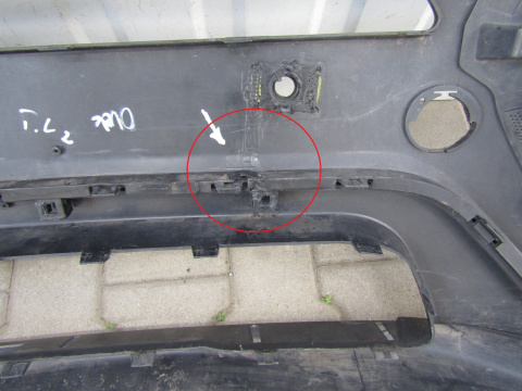 Zderzak przód przedni Jeep Compass 2 II 16-20