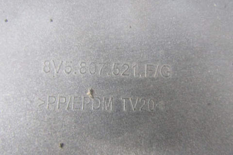 DYFUZOR ZDERZAKA TYŁ TYLNY AUDI A3 8V SEDAN LIFT S-LINE 8V5807521F/G