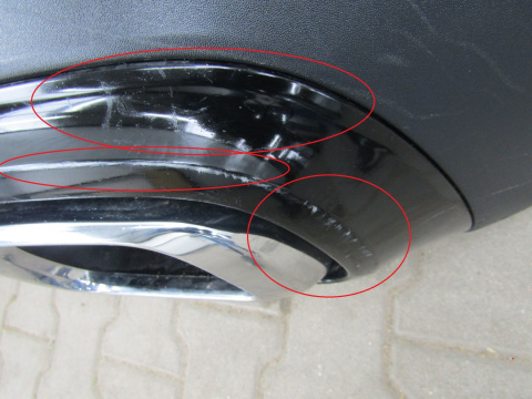 Zderzak tył tylny Mercedes GLA H247 20-