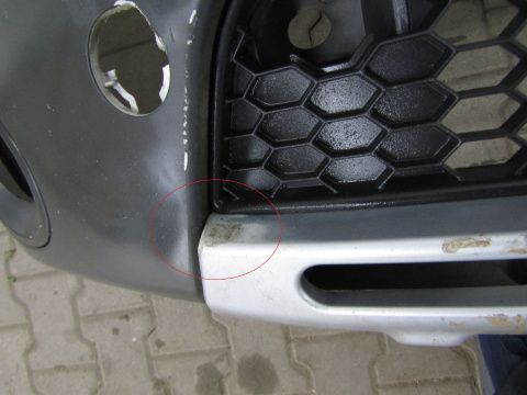 Zderzak przód przedni Skoda Octavia II SCOUT 1Z0 lift 08-12