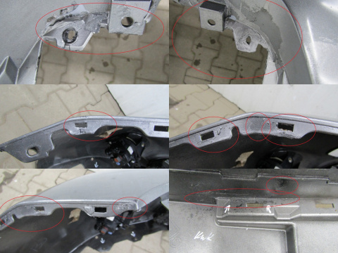 Zderzak przód przedni Nissan Leaf I 1 10-17