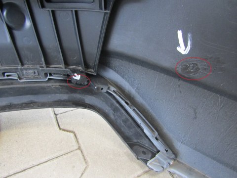 Zderzak tył tylny Audi A7 4G8 Lift 14-17