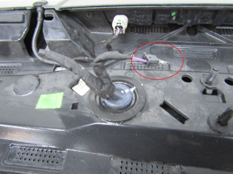 Spoiler lotka klapy tył Opel Astra K V 15-18 KOMBI