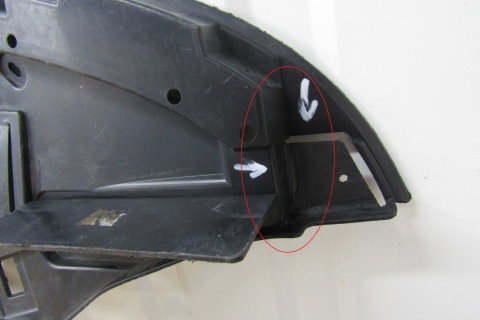 Podłoga płyta osłona pod zderzak zderzaka przód Renault Twingo 3 III 14-