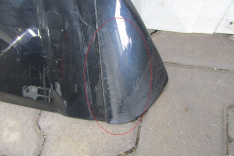 Spoiler daszek lotka klapy tył Audi Q7 4M0 S Line 15-