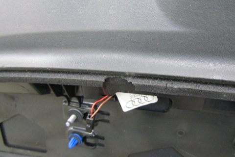 Spoiler daszek lotka klapy tył Audi Q7 4M0 S Line 15-