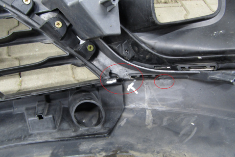 Zderzak przód przedni Renault Trafic 3 III Lift 21-
