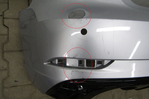 Zderzak tył tylny Audi S3 8V4 lift 16-