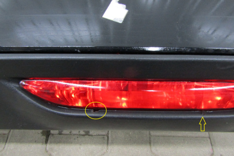 Zderzak tył tylny Opel Corsa F GS Line 19- / KAMERA