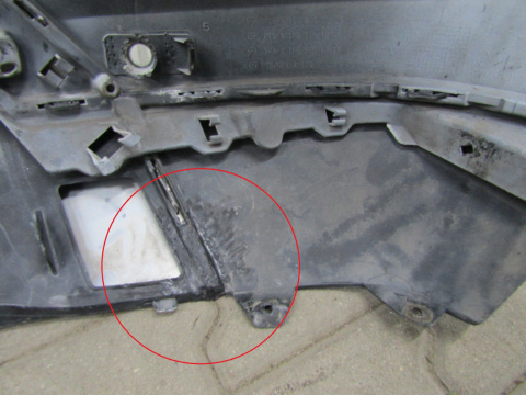 Zderzak przód przedni Mercedes ML 166 11-15