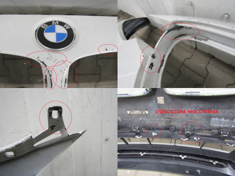 Zderzak przód przedni BMW 3 F30 F31 11-15