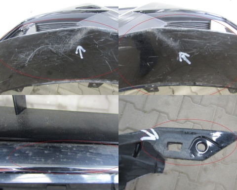 Zderzak przód przedni Audi A7 4K8 S-Line 18-