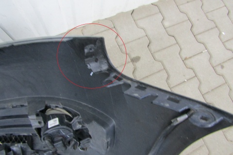 Zderzak przód przedni Audi A3 8P0 LIFT 08-12