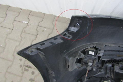 Zderzak przód przedni Audi A3 8P0 LIFT 08-12