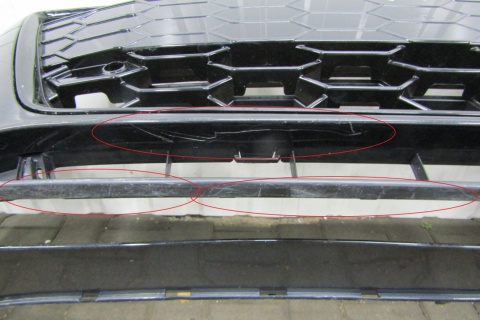 Zderzak przód przedni Audi A4 B9 8W0 lift S line 19-