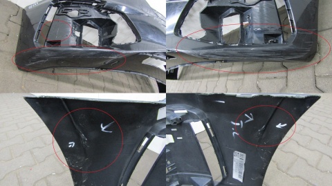 Zderzak przód przedni Audi A4 B9 8W0 lift S line 19-