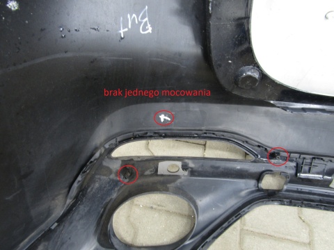 Zderzak tył tylny MG HS 18-20