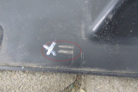SEAT ARONA OSŁONA NA PAS PRZÓD PRZEDNI 6F9853655A