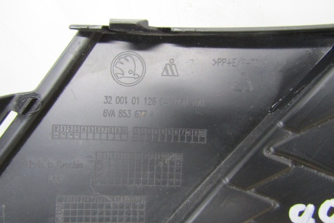 Kratka zderzaka przód środkowa Skoda Fabia 4 IV Monte Carlo 21- 6VA853677A