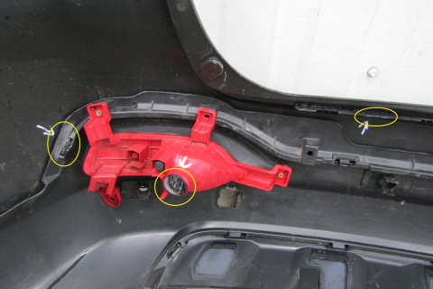 Zderzak tył tylny Kia Sorento 3 III 14-17