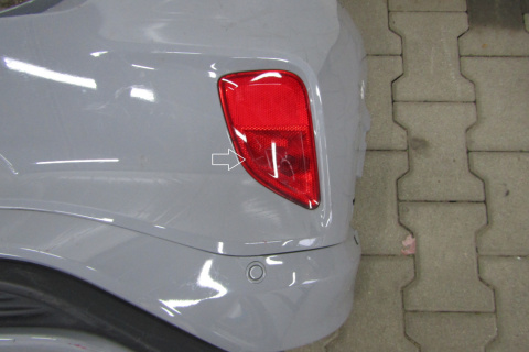 Zderzak tył tylny FORD PUMA MK2 II ST LINE 19- RHD