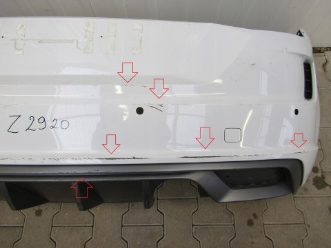Zderzak tył tylny Audi TT 3 III 8S0 S-Line Lift 18-