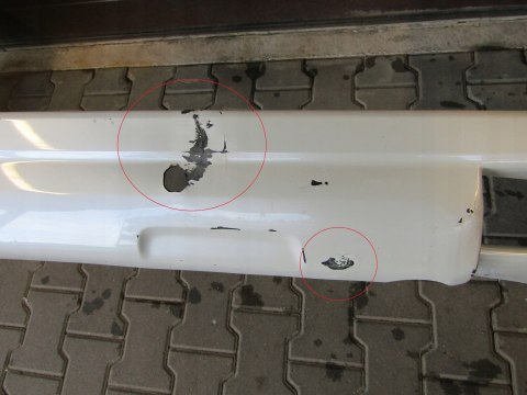 Zderzak tył tylny Toyota Land Cruiser 150 09-13
