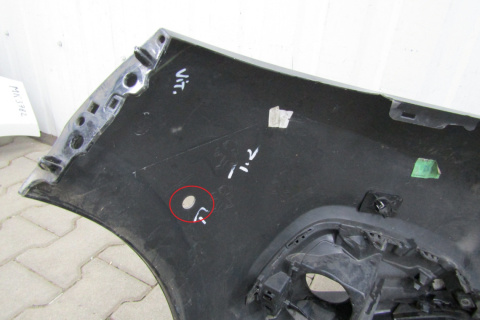 Zderzak przód przedni Peugeot 208 Lift 15-19