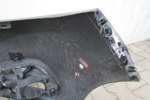 Zderzak przód przedni Peugeot 208 Lift 15-19